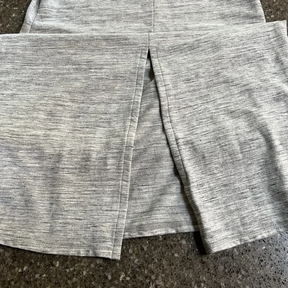 Pure Jill Short Sleeve Maxi Dress Size S Gray Pockets Casual Pima Cotton - Picture 6 of 8